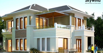 vệ sinh biệt thự