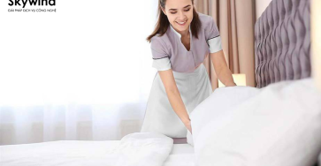 vệ sinh khách sạn