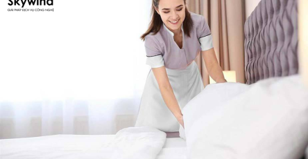 vệ sinh khách sạn