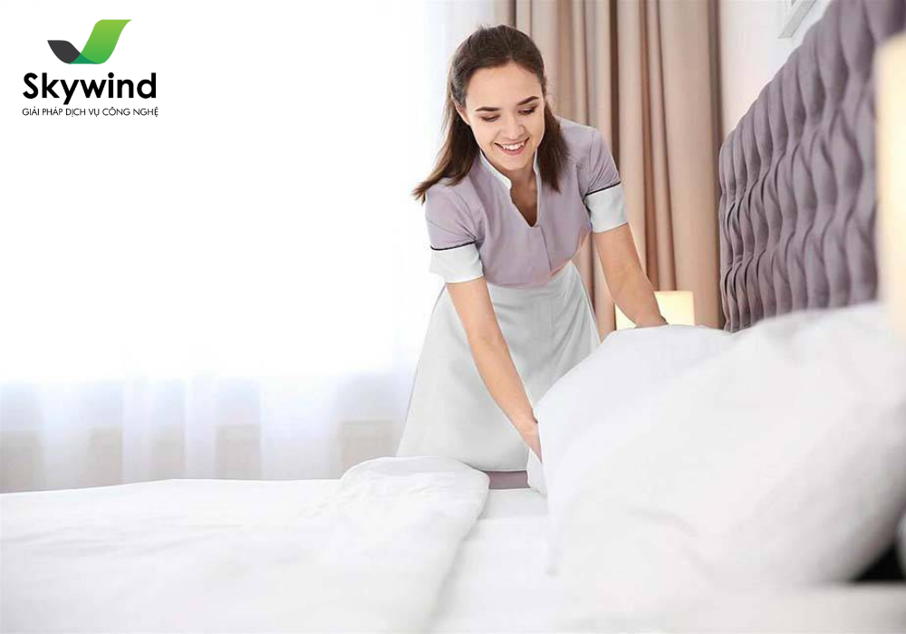 vệ sinh khách sạn